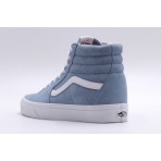 Vans Sk8-Hi Ανδρικά Sneakers Μποτάκια Γαλάζια, Λευκά