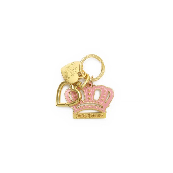 Juicy Couture Crown Keychain Metal Μπρελόκ Μόδας (WEJQ17538WMZJ94)