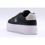 Calvin Klein Bold Platform Γυναικεία Sneakers Μαύρα, Λευκά