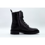 Calvin Klein Combat Boot Mid Γυναικεία Μποτάκια Μαύρα