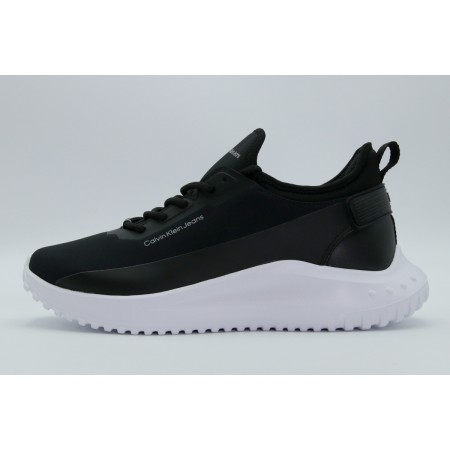 Calvin Klein Γυναικεία Runner Sneakers Μαύρα, Λευκά