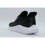 Calvin Klein Γυναικεία Runner Sneakers Μαύρα, Λευκά