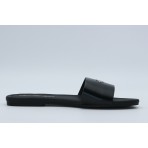 Calvin Klein Flat Sandal Slide Σανδάλια Μαύρα