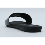 Calvin Klein Flat Sandal Slide Σανδάλια Μαύρα