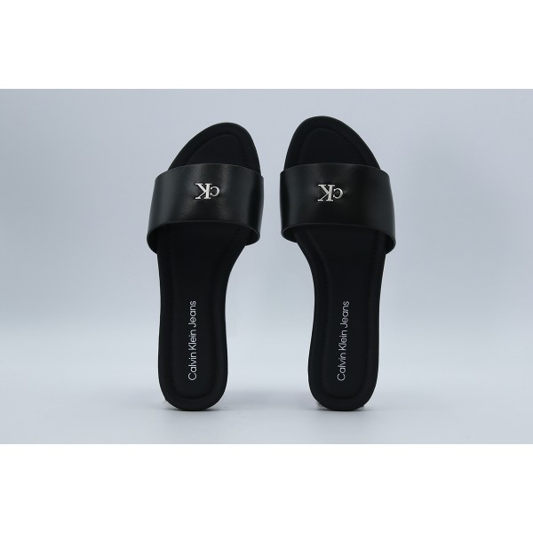 Calvin Klein Flat Sandal Slide Mg Σανδάλια (YW0YW01697 0GJ)